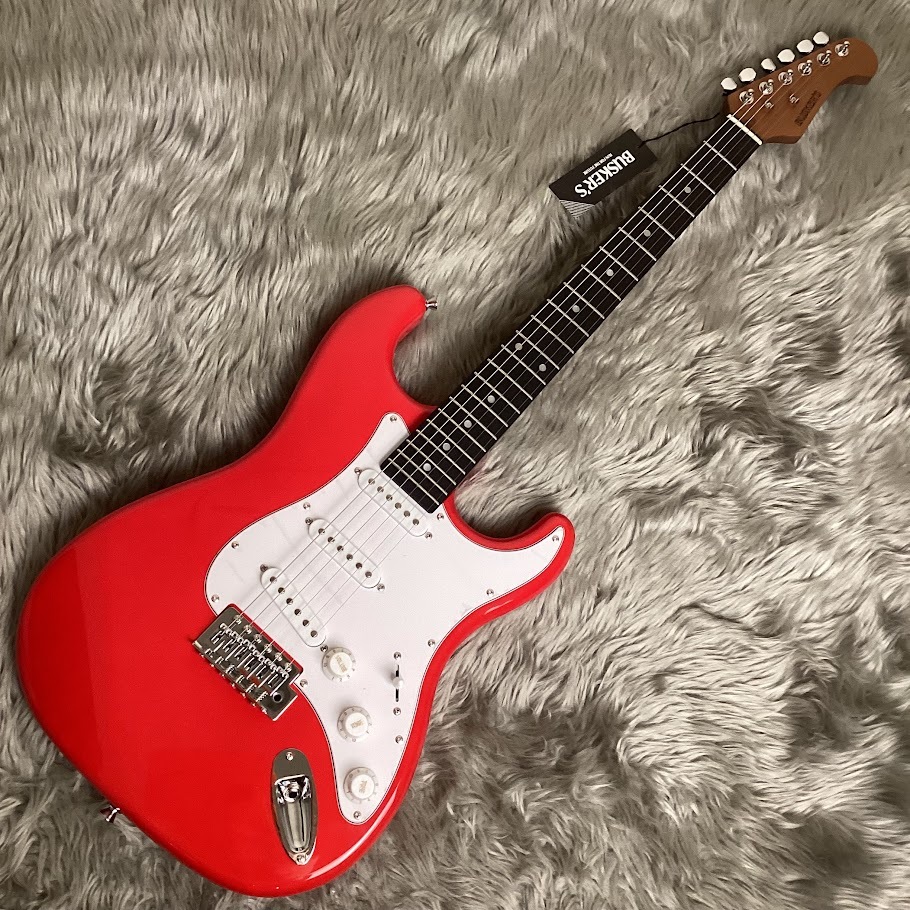 BUSKER'S BST-Standard ストラトキャスタータイプ ローステッド