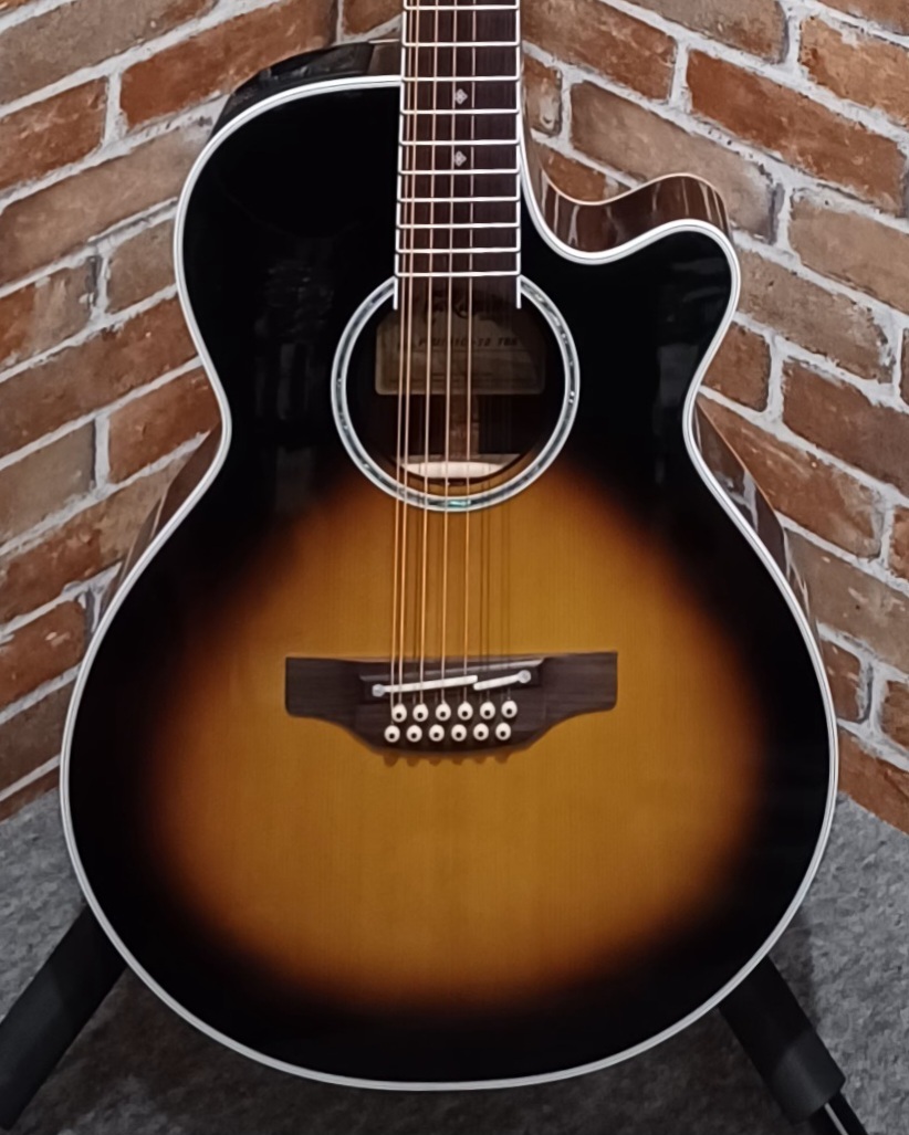Takamine PTU141C-12 TBS エレアコ 12弦ギター ケース付 Takamine [※お取り寄せ商品] PTU141C-12 TBS タカミネ エレアコ