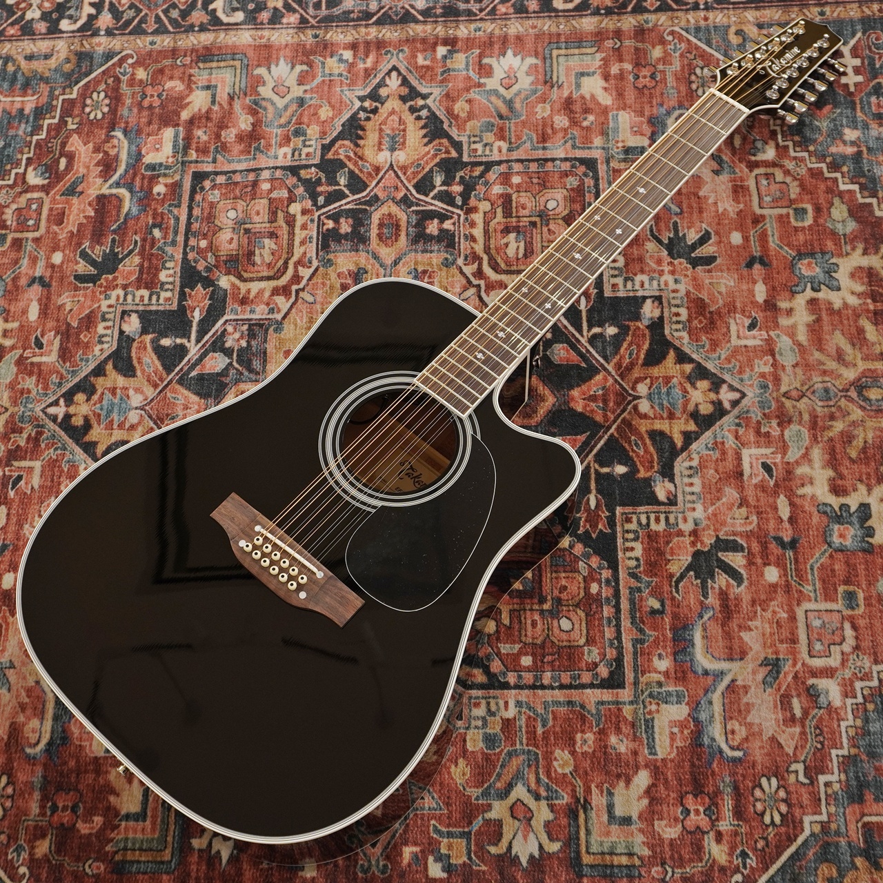 Takamine EF381SC BL 【12弦】【海外輸出仕様モデル】【日本製