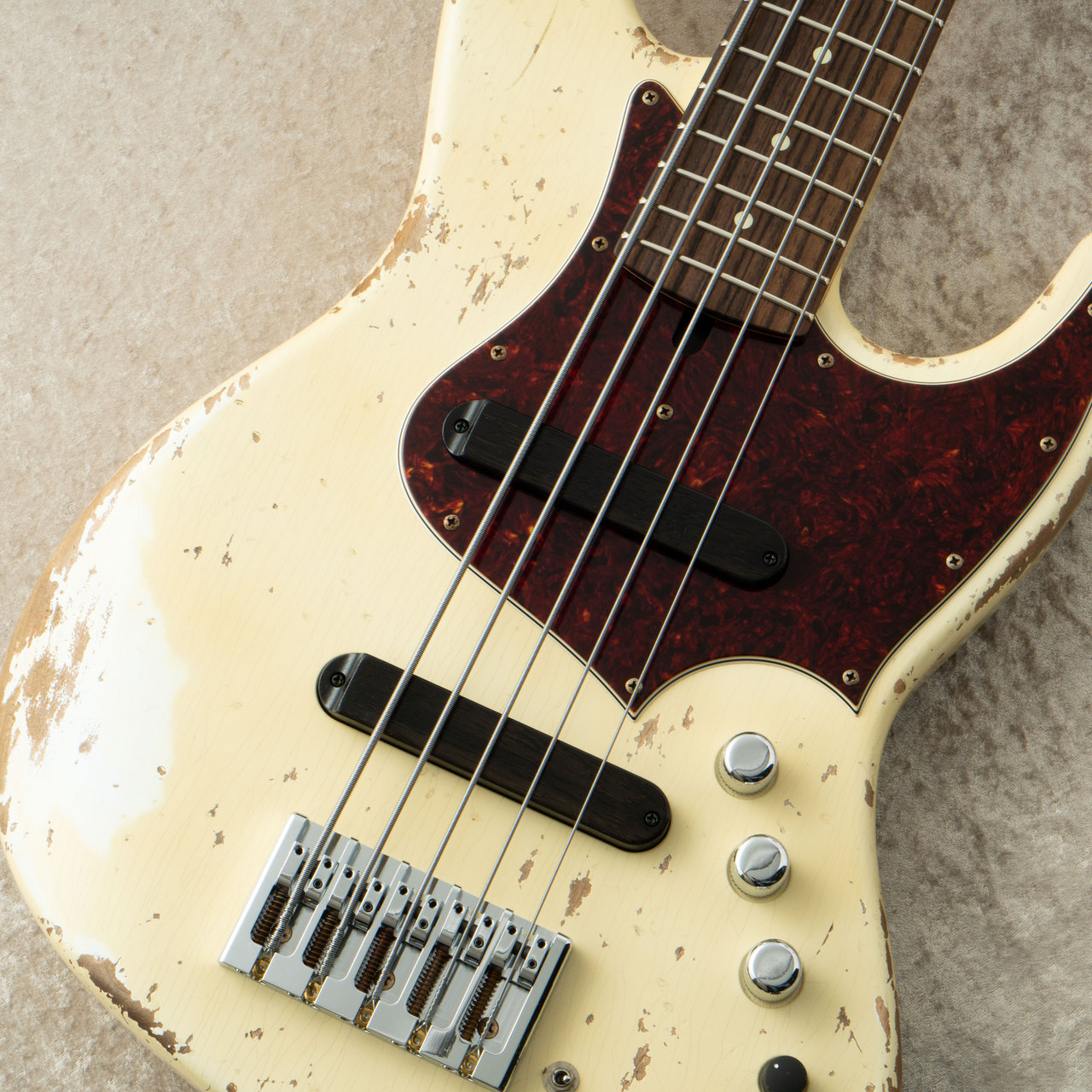 Xotic XJ-1T 5st Heavy Aged -Vintage White- #3387（新品/送料