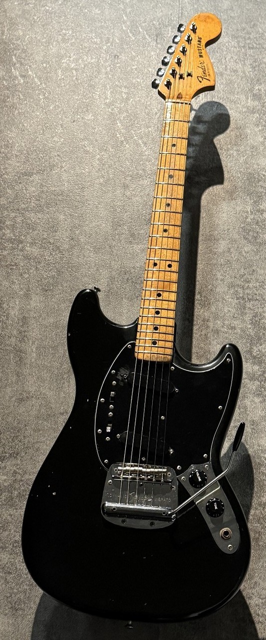 Fender Mustang Black 1978年製【3.41kg】（ビンテージ）【楽器検索