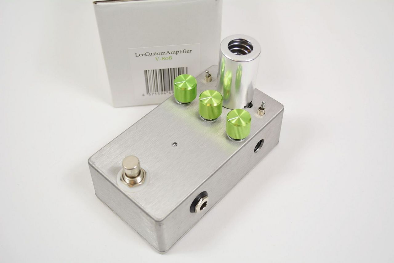 美品Lee Custom Amplifier V-808オーバードライブおまけ付 Lee Custom Amplifier V-808 真空管内蔵オーバードライブ リー