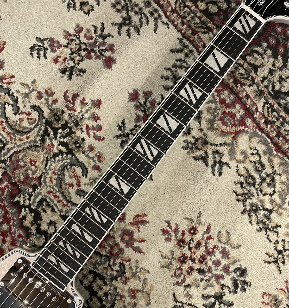 Epiphone 【凄まじいオーラ!】Futura Flying V Custom, Quicksilver