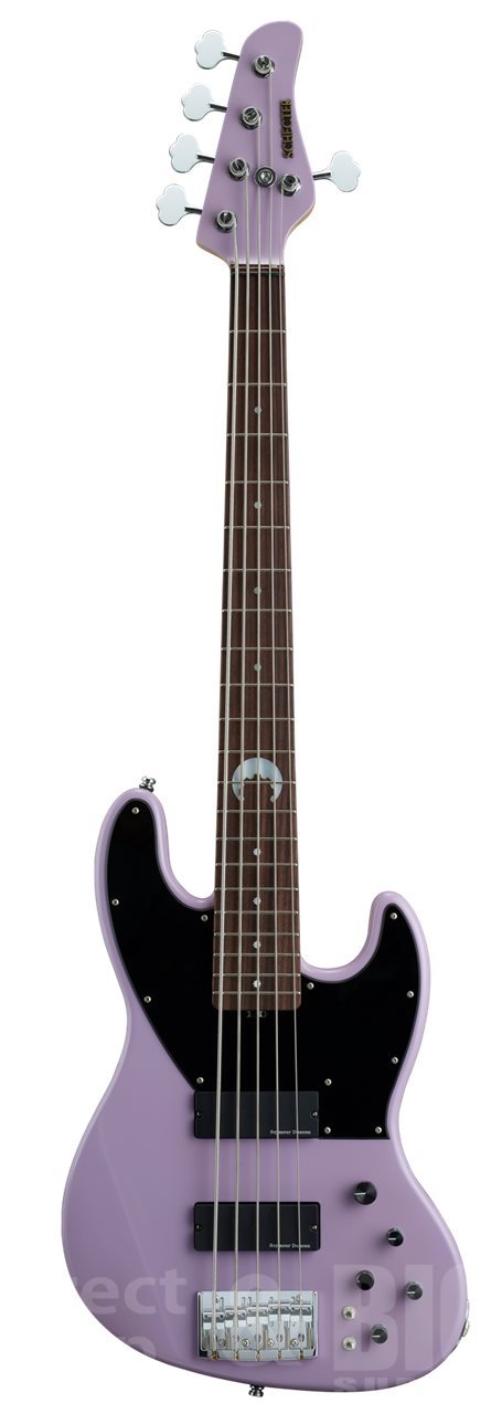 m*.様 Schecter エレキベース 4弦 フレイムデザイン SCHECTER AC-EXB-5-AveMujica/Timoris/SIG【Lilac】（新品/送料無料