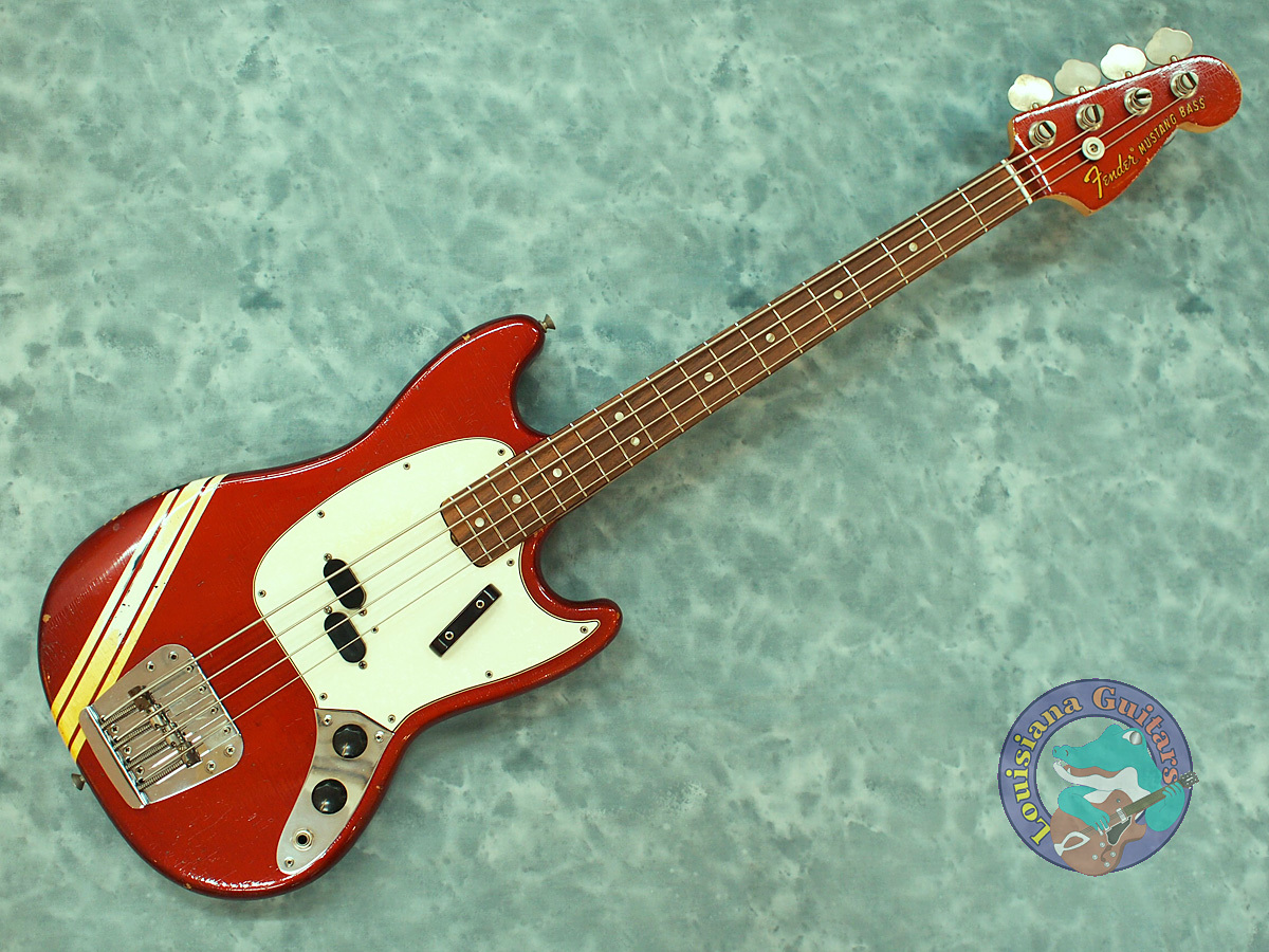 Fender Mustang Bass Competition Red（ビンテージ）【楽器検索