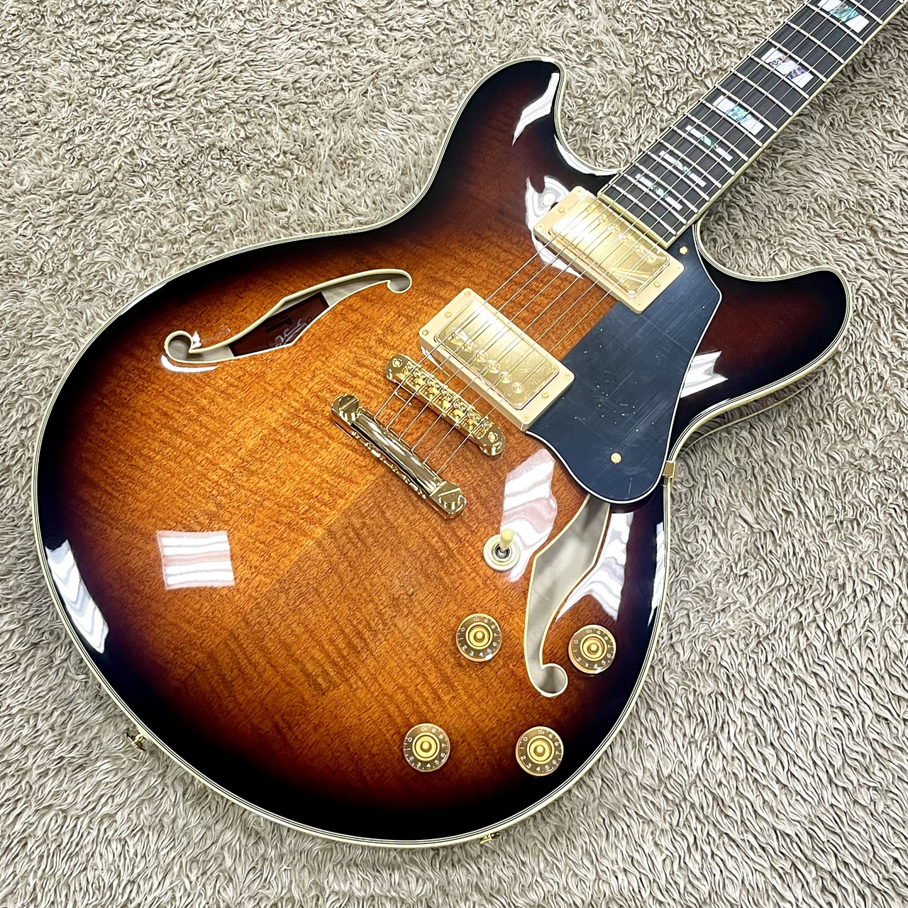 Ibanez JSM100 / VT(Vintage Sunburst) 【日本製】【セミアコ】【ジョン・スコフィールド・シグネチャー】