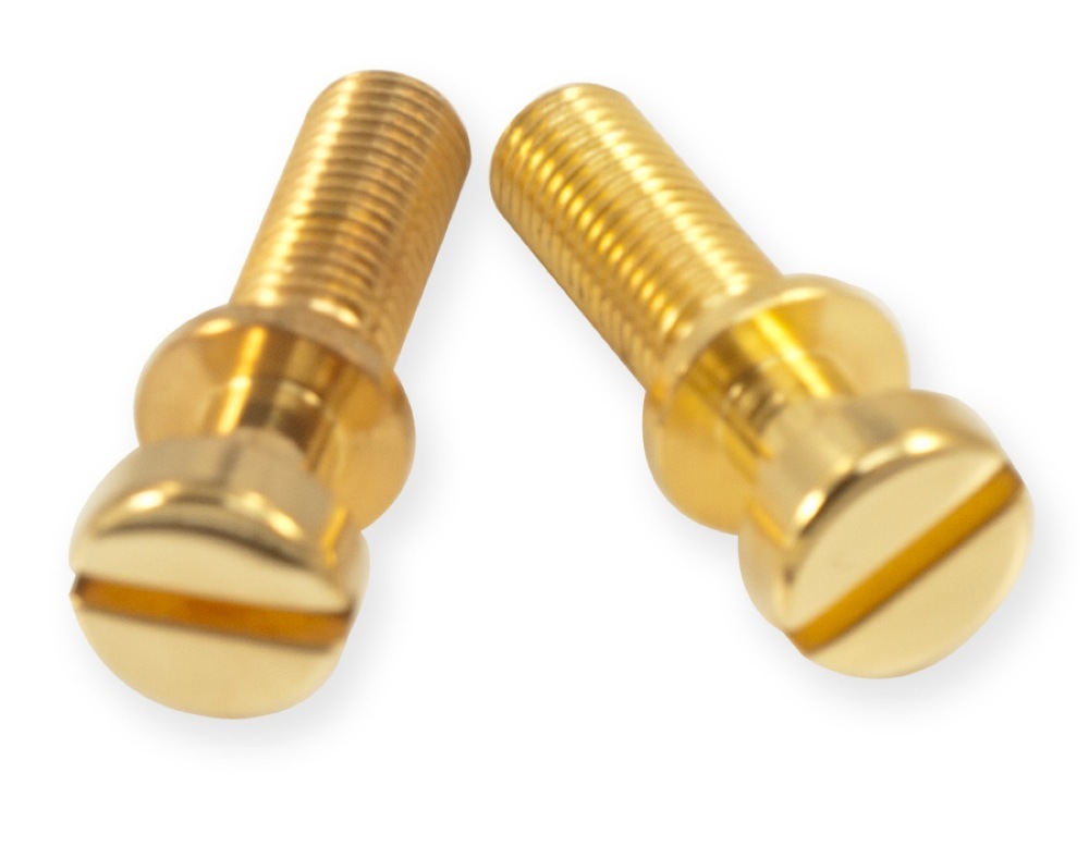 Dmc Tailpiece Studs Aged　テールピース スタッドエイジド Kluson STOP TAILPIECE STUDS/STEEL781/Gold テールピーススタッド