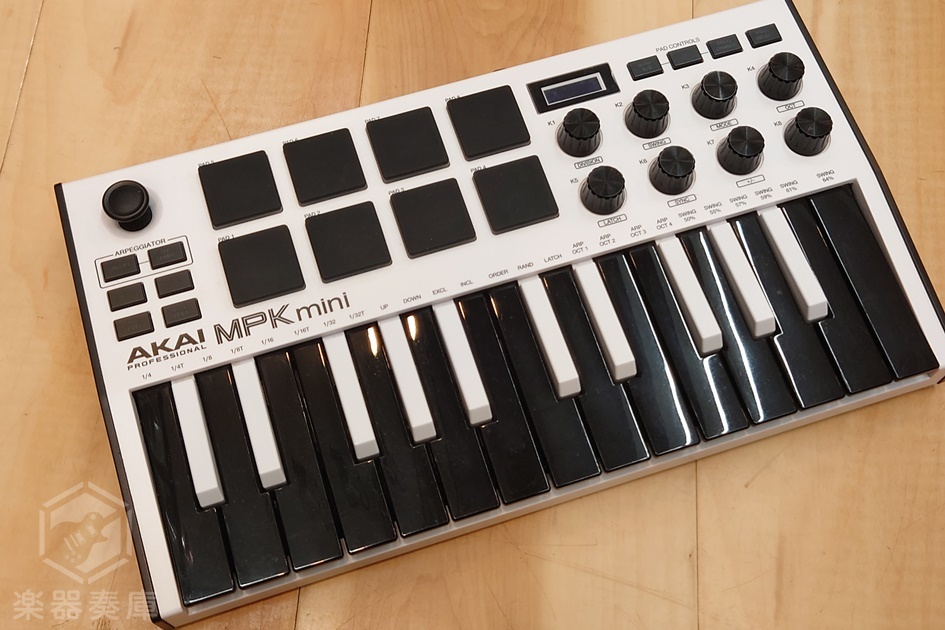 AKAI MPK mini MIDIキーボード(ケース付き) AKAI ” MPK mini Special Edition Grey ” | 25鍵 USB MIDI