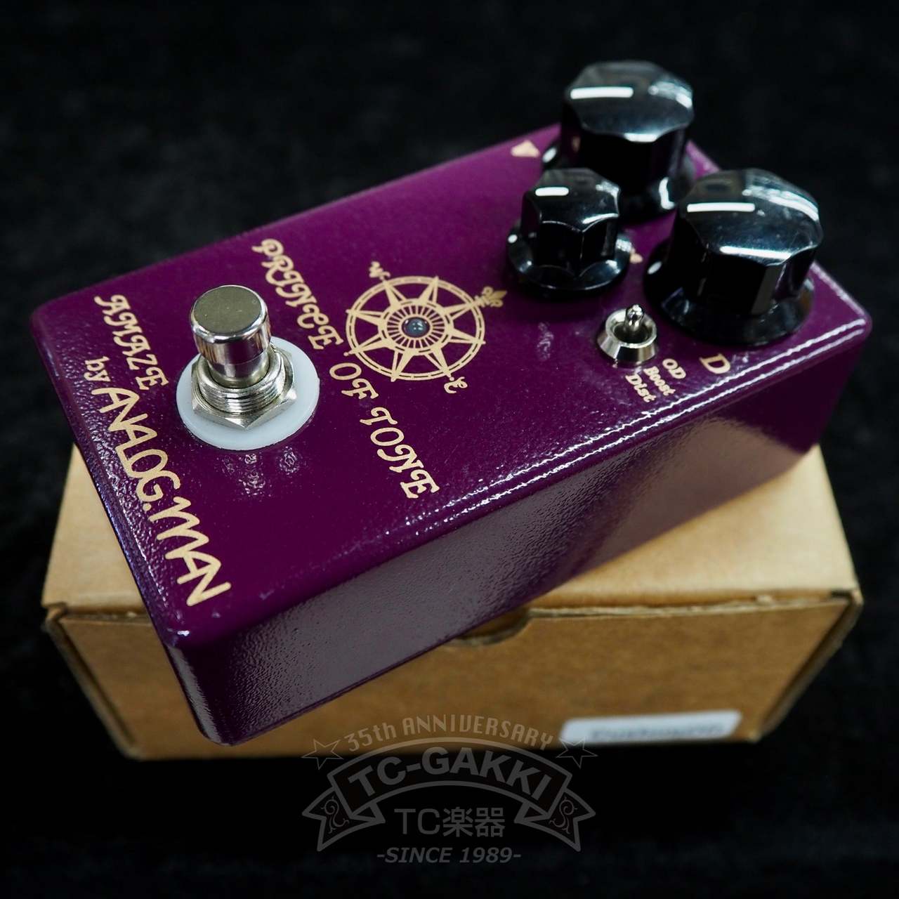 ANALOG.MAN PRINCE OF TONE ギターエフェクター 繊細なクランチ】Analogman Prince Of Tone レビュー│機材沼へ