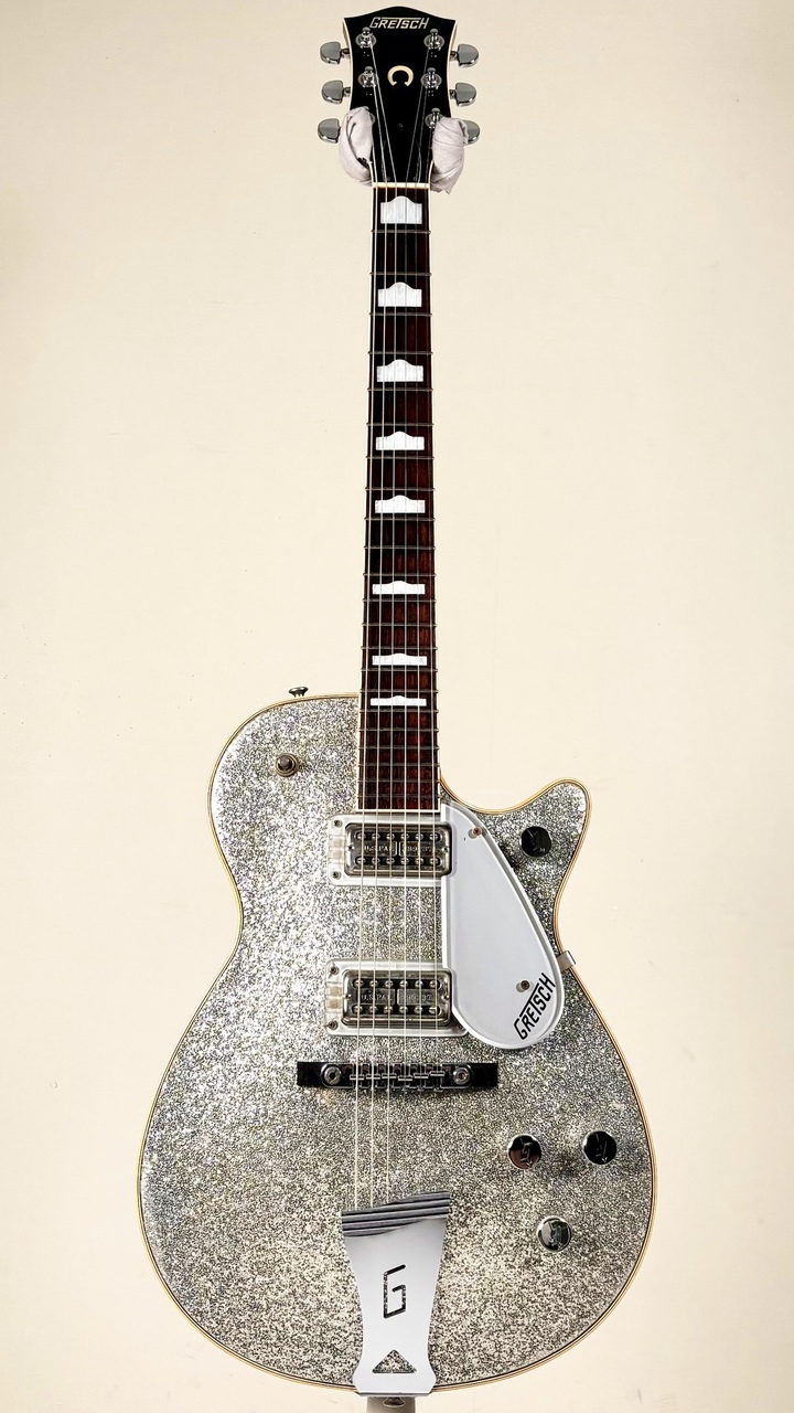 豪華で新しい Gretsch Sparkle-【4.16kg -Silver Jet Silver 【1989年製】6129 和書