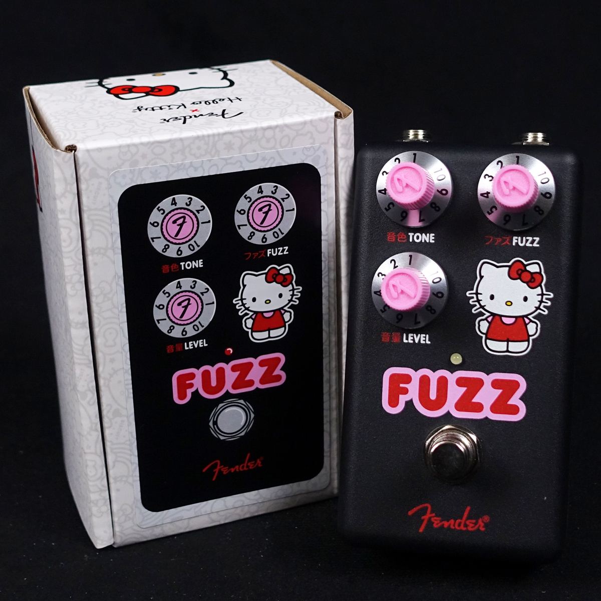 Fender Fender x Hello Kitty Black Fuzz Pedal （新品）【楽器検索