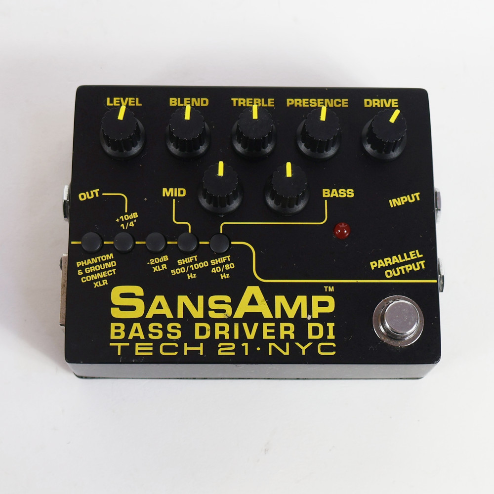 SANS AMP BASS DRIVER DI サンズアンプ　ベースドライバー TECH21 Sansamp サンズアンプ/Bass Driver DI V2 定番 おすすめ