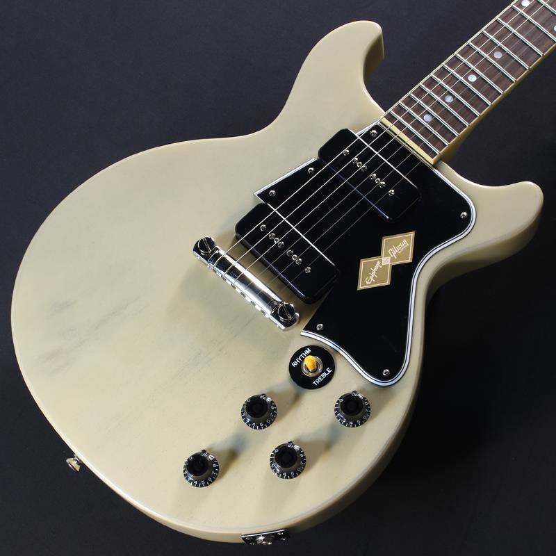 美品 メンテ済 Maison Les Paul CUSTOM LPC WHT Epiphone Inspired by Gibson Custom 1960 Les Paul Special Double
