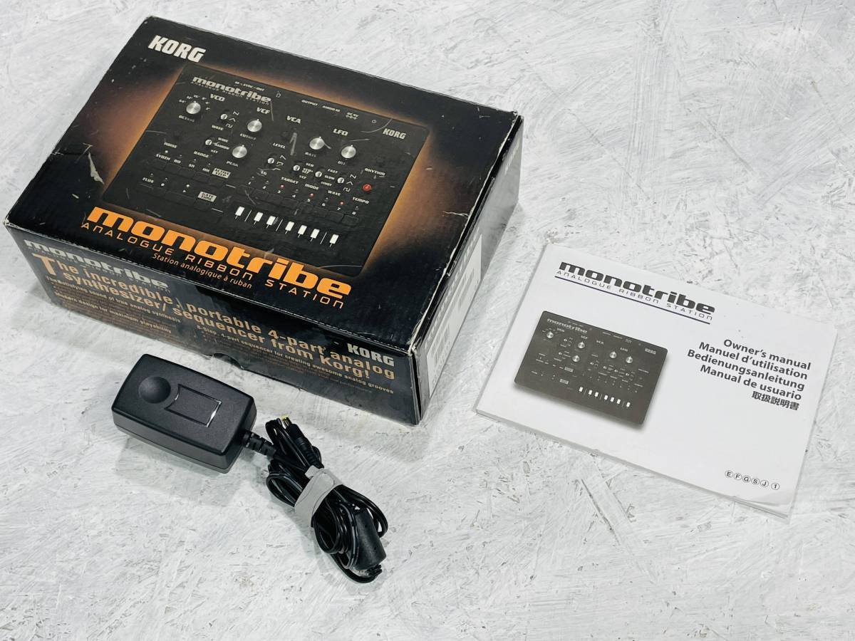 KORG monotribe 箱説明書付き KORG monotribe 箱説明書付き