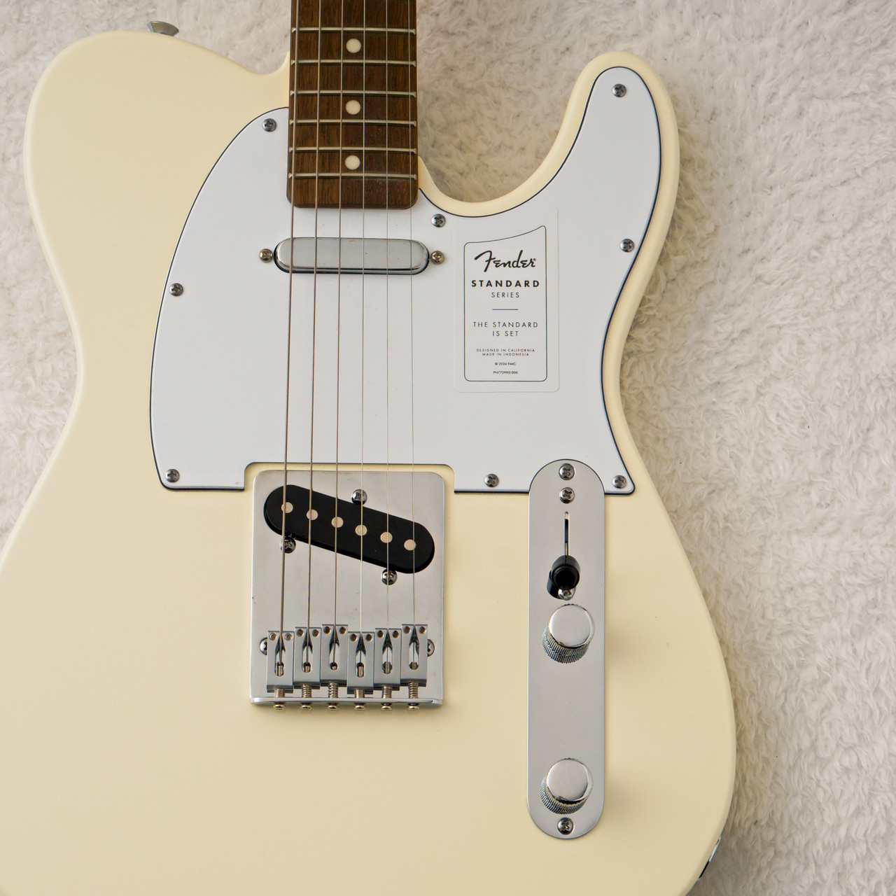 Fender STANDARD TELECASTER Olympic White OWT 【初心者・入門者