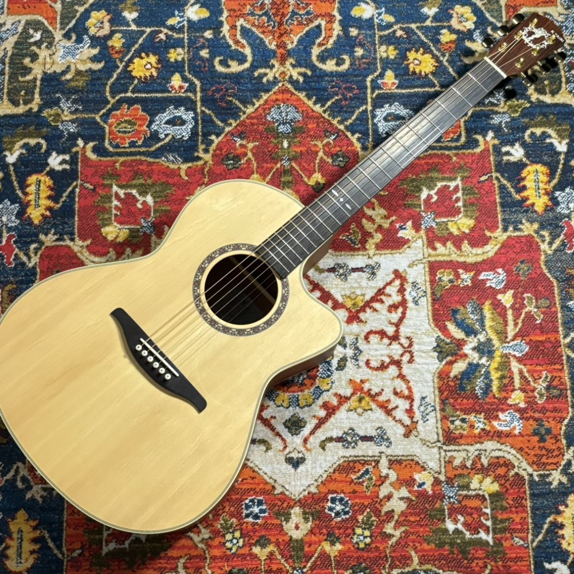 【レア】K.Yairi アーチトップギター　※エレアコ化＆メンテナンス済 レア】K.Yairi アーチトップギター ※エレアコ化＆メンテナンス済