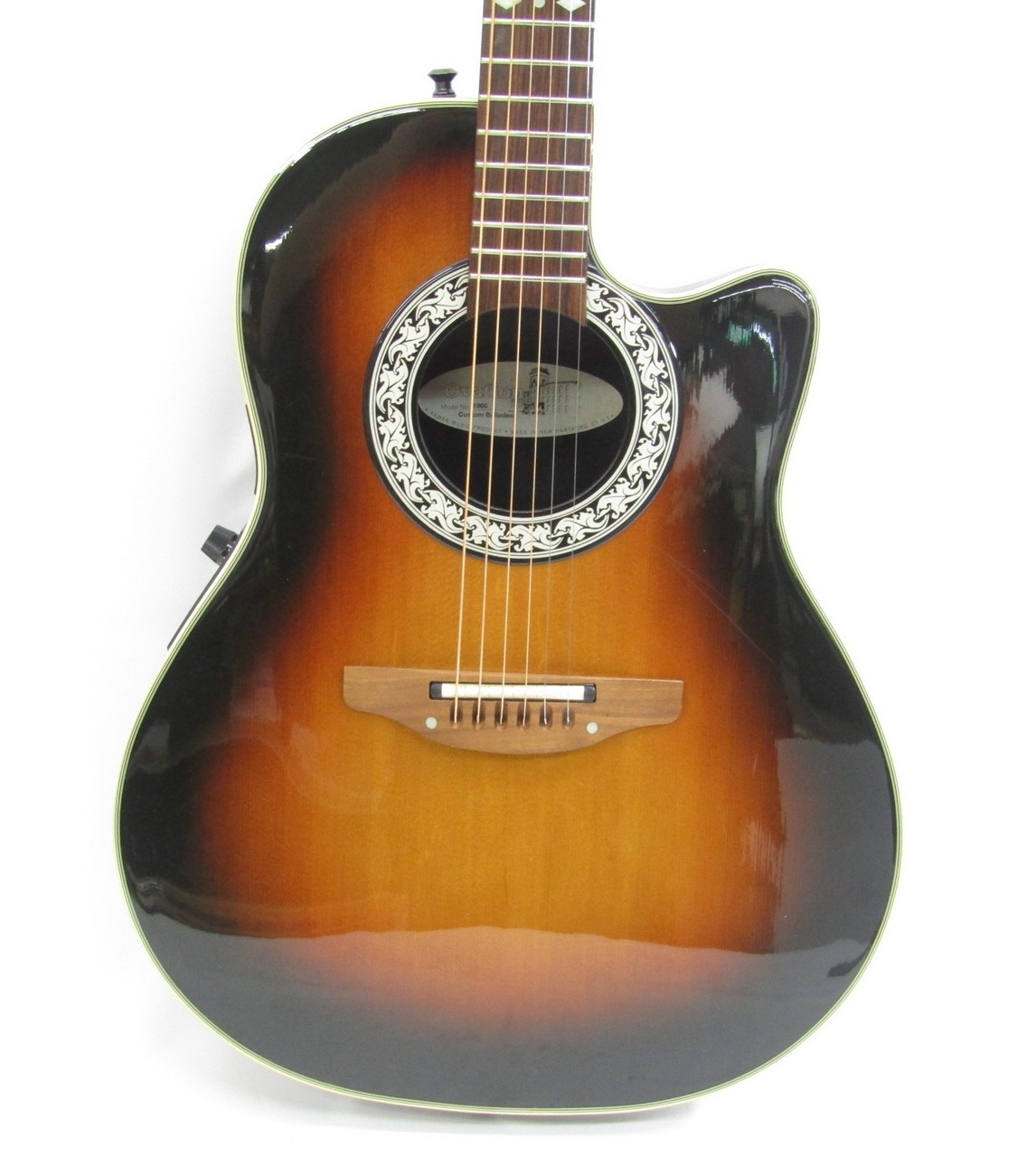 Ovation 1860 USAcustom Balladeer エレアコ完動品 Ovation 1860 Custom Balladeer 【浦添店】（中古/送料無料）【楽器