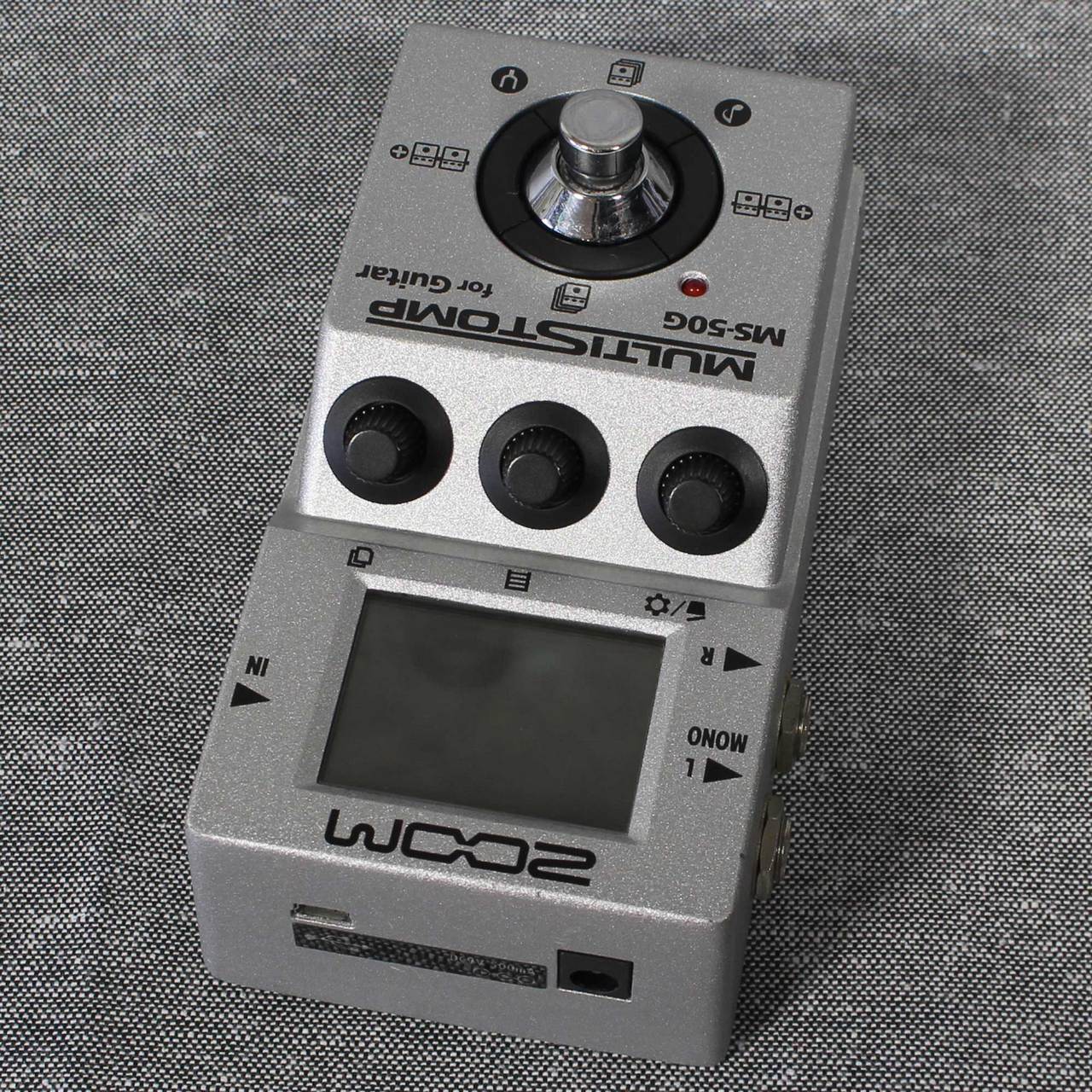 【中古美品】zoom ms-50g マルチストンプ ZOOM MS-50G ver3.10（中古）【楽器検索デジマート】