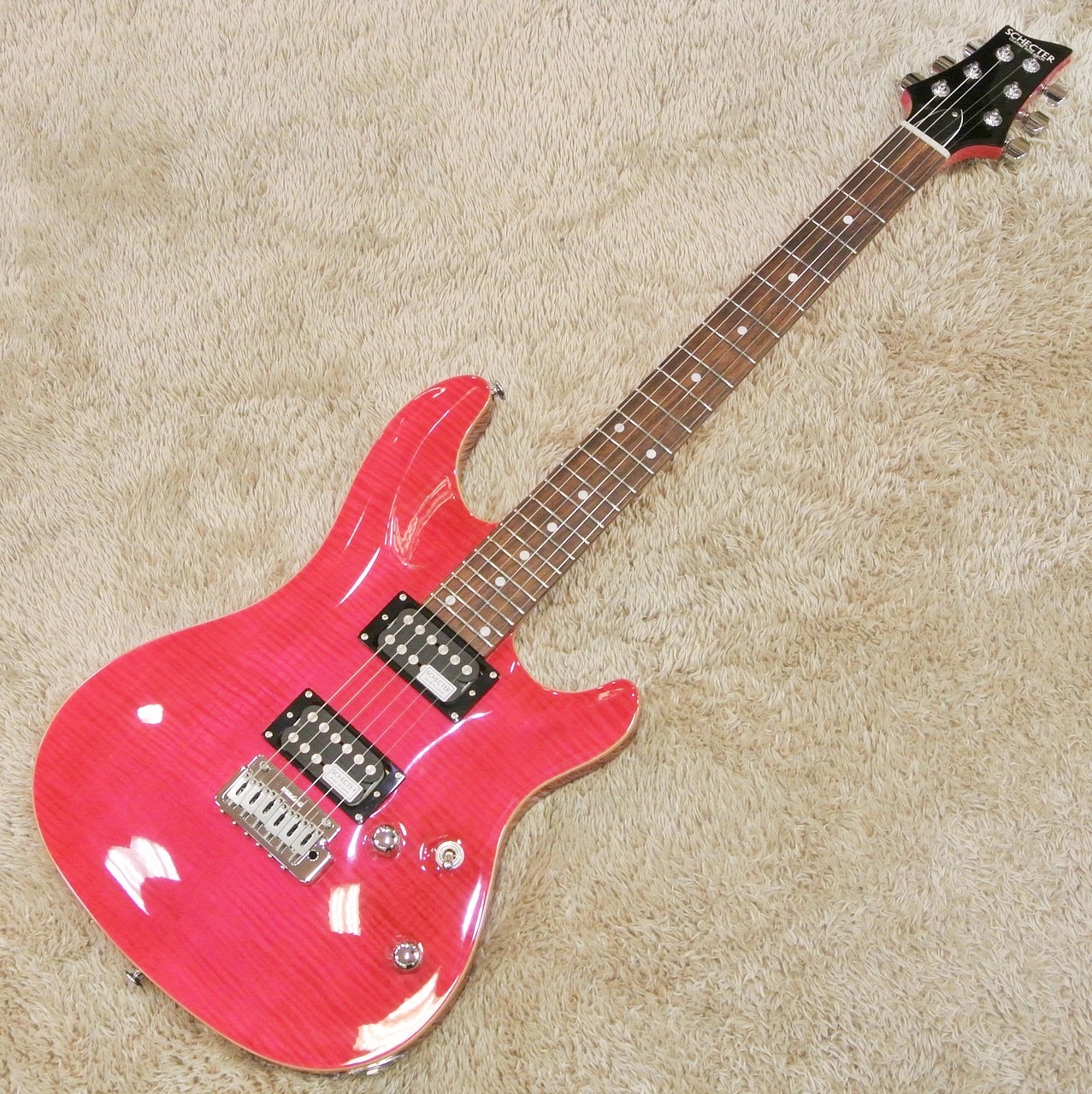 SCHECTER RJ-1-24-VTR / PINK【アウトレット特価】【生産完了モデル