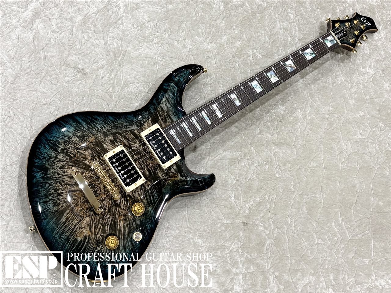 ESP MYSTIQUE-CTM/BM / Reptile Blue Burst（新品/送料無料）【楽器