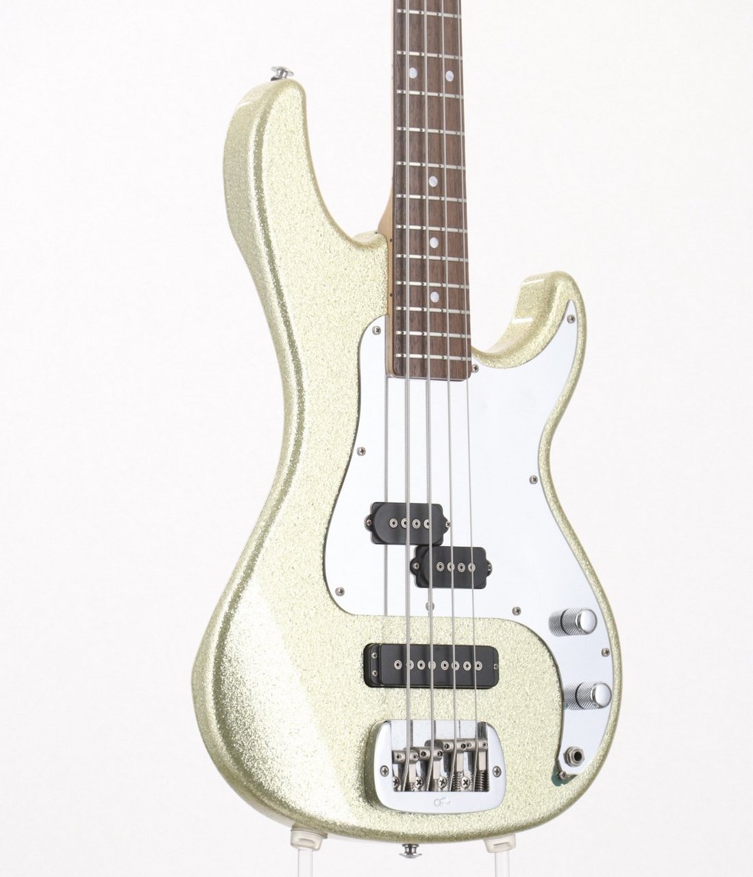 G&L Tribute Series SB-2 / Made in Japan Silver Metal Flake