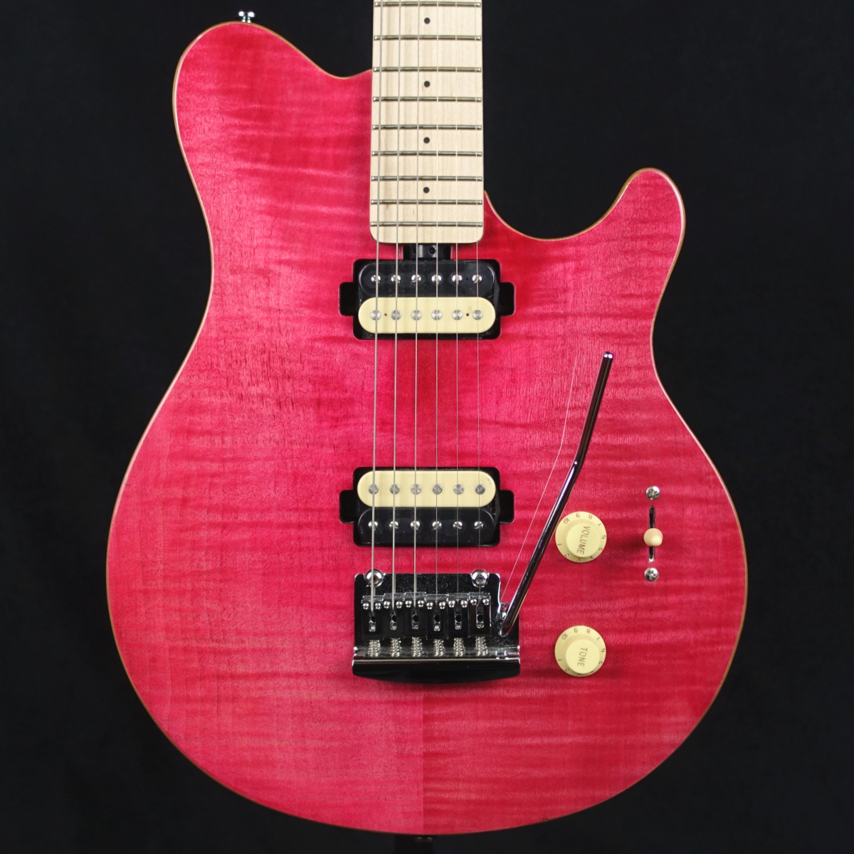 Sterling by MUSIC MAN S.U.B. Series AX3FM Stain Pink（新品特価