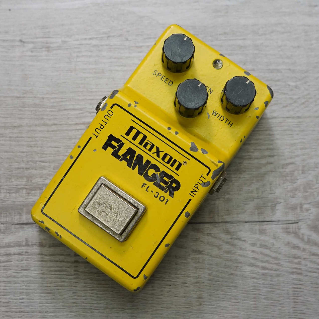 MAXON FLANGER 電池スナップ要修理 フランジャー FL-301 ギター