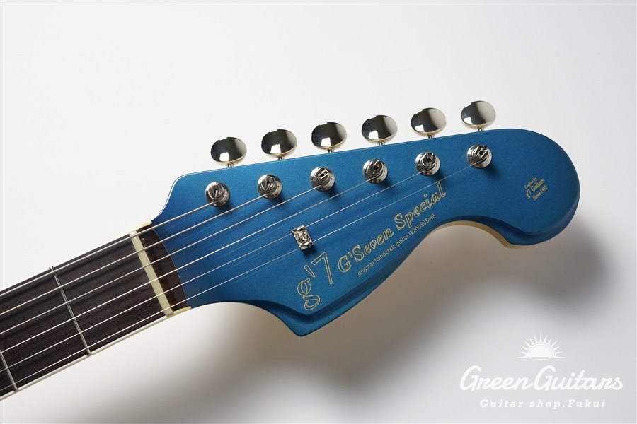 g7 Special g7-JM/R Half Vintage - Lake Placid Blue Matching Head