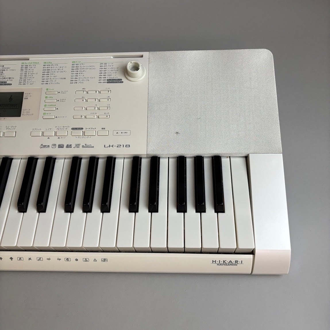 た*ー様 CASIO 電子ピアノ LK-218 LK218 光ナビゲーション Amazon.co.jp: カシオ 電子キーボード 61鍵盤モデル 光