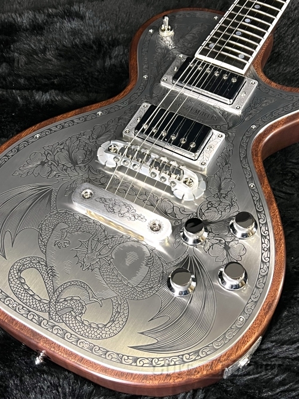 Zemaitis MFG-AC-24 Dragon & Heart -Natural-【3.82kg】【日本製