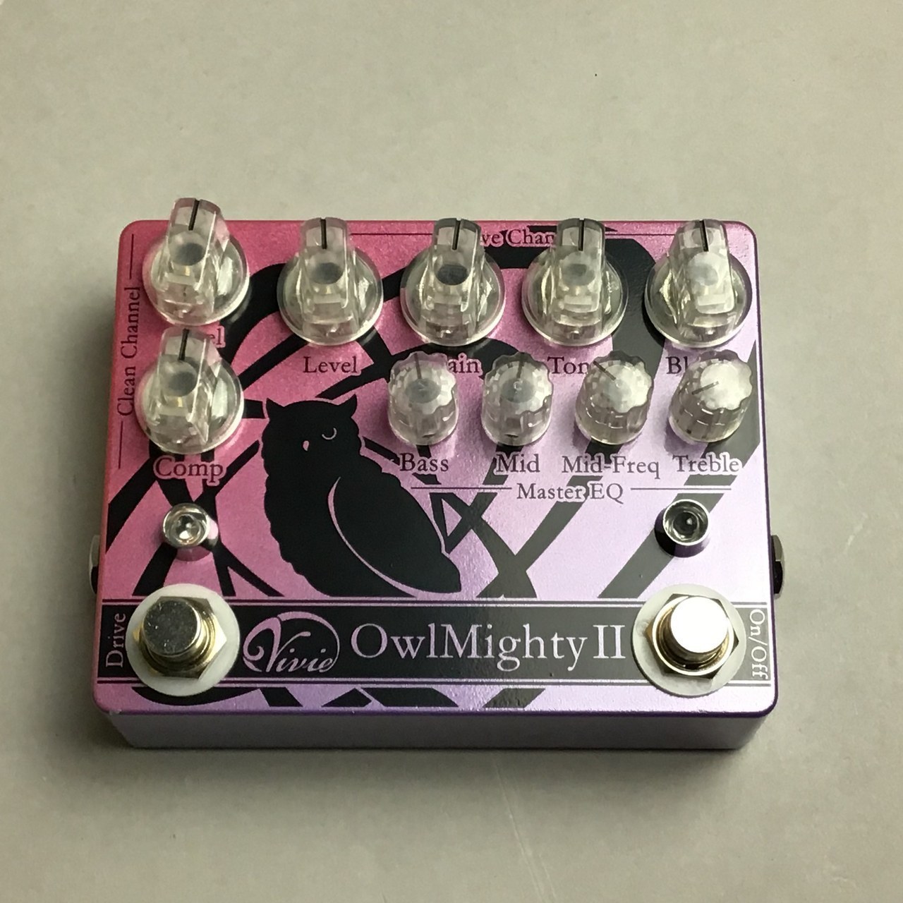 Vivie OwlMighty Ⅱ 再出品 - ベースエフェクター