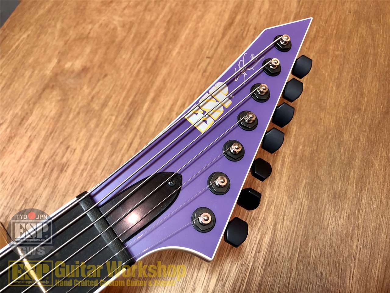 ESP STEF-B7 1HUM 【Purple Satin】（新品/送料無料）【楽器検索