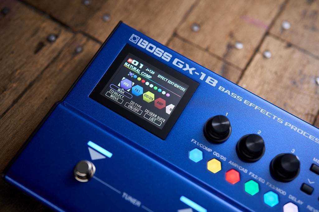 BOSS GX-1B ベース用マルチエフェクター BOSS GX-1B Bass Effects Processor ベース用マルチエフェクター
