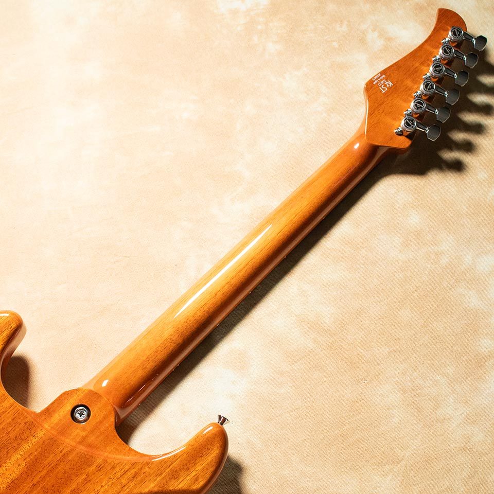 ギター Shirowani65 Kz Guitar Works Kz ST Trad 22 SSH7 New Guinea Rosewood Top Brown