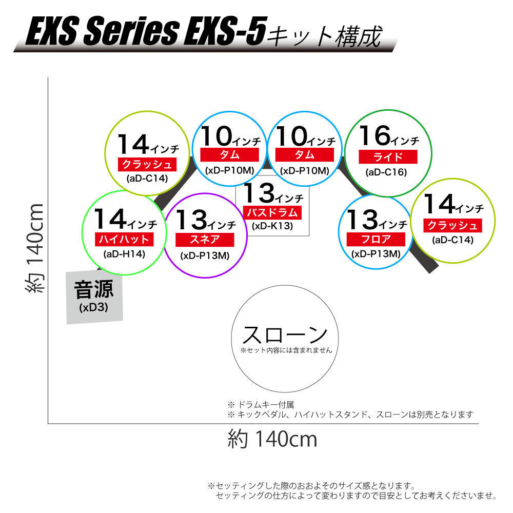 ATV EXS-5【ローン分割手数料0%(24回迄)】（新品/送料無料）【楽器検索デジマート】