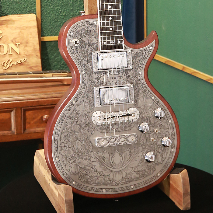 Zemaitis THE PORTRAIT Metal Front HISASHI Signature Model, Natural