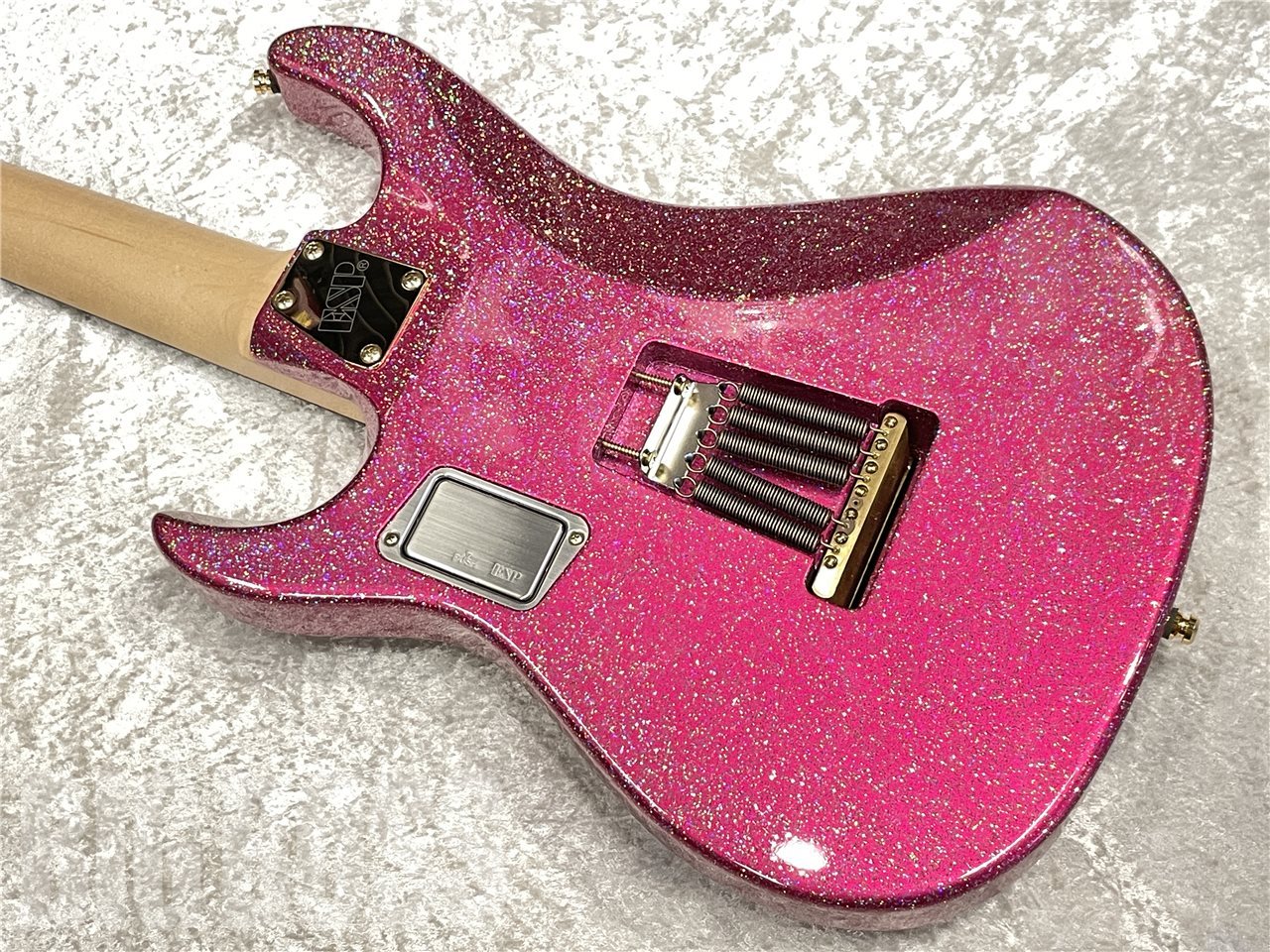 ESP SNAPPER-7 Ohmura Custom -Twinkle Pink-（中古/送料無料）【楽器 