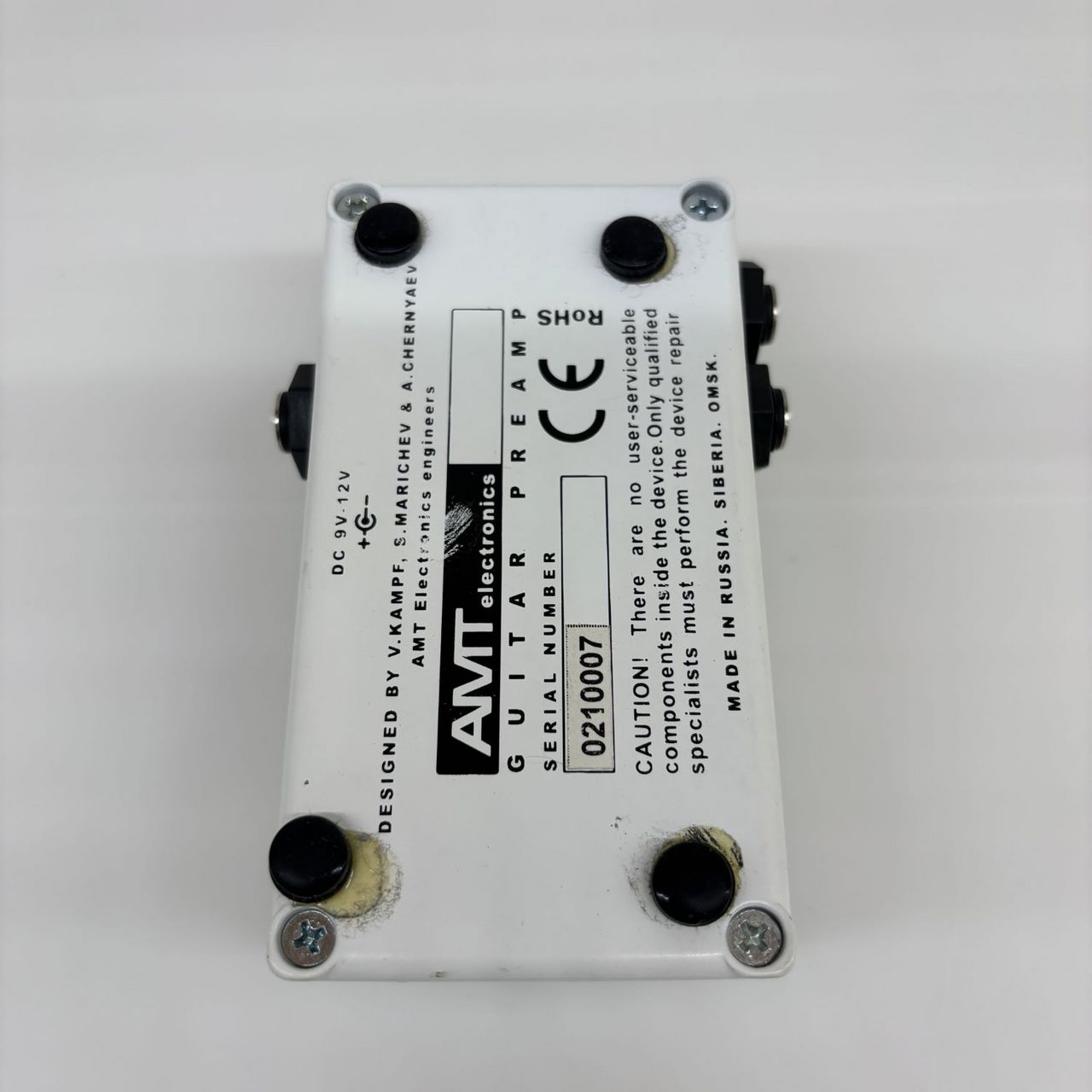 ギター AMT S1 AMT Electronics S1 PreAmp (Soldano tone) 30 Pedals in 30
