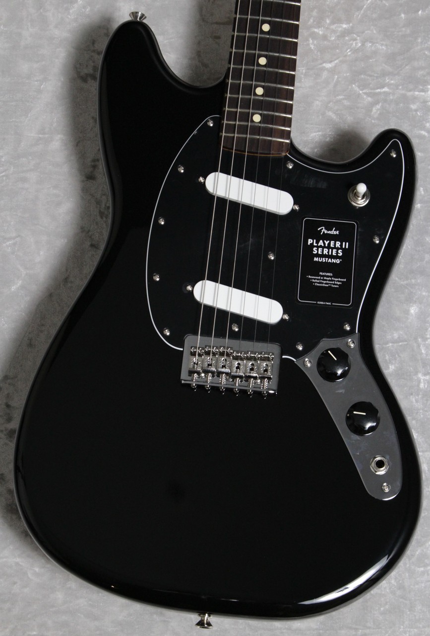Fender 【軽量個体】Player II Mustang Black #MX25075260【3.11kg