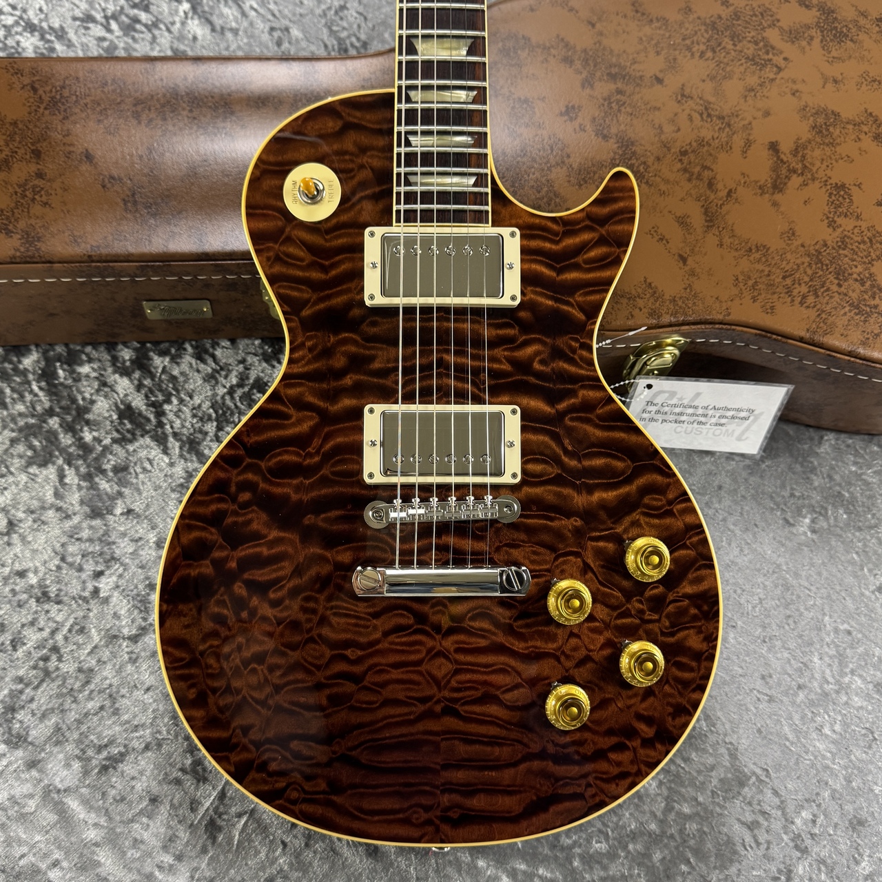 スポルト　カリメイプル　5A スポルト カリメイプル 5A 圧巻の5Aキルトメイプル。Don Grosh