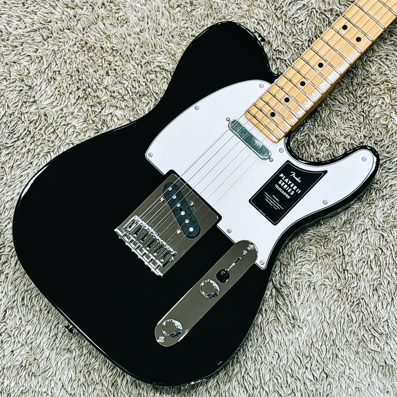 ギター Fender Player II Telecaster Black Maple Fender Player II Telecaster -Black/Maple-《エレキギター