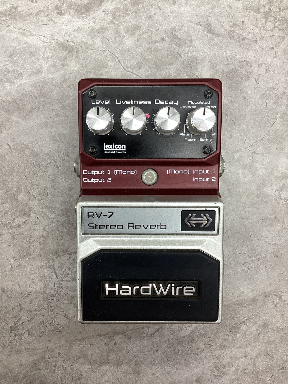 DigiTech RV-7 Stereo Reverb HardWire（中古）【楽器検索デジマート】