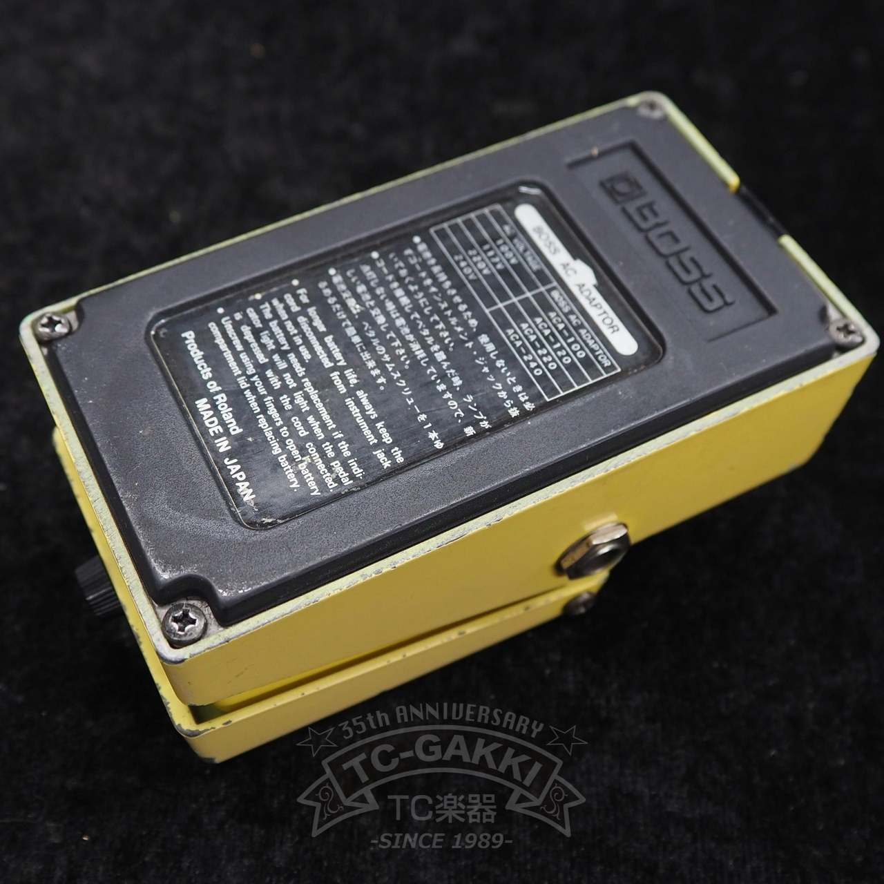 BOSS SD-1（JRC4558DD搭載）SUPER Overdrive SD-1 SUPER Over Drive (JAPAN/JRC4558DD)