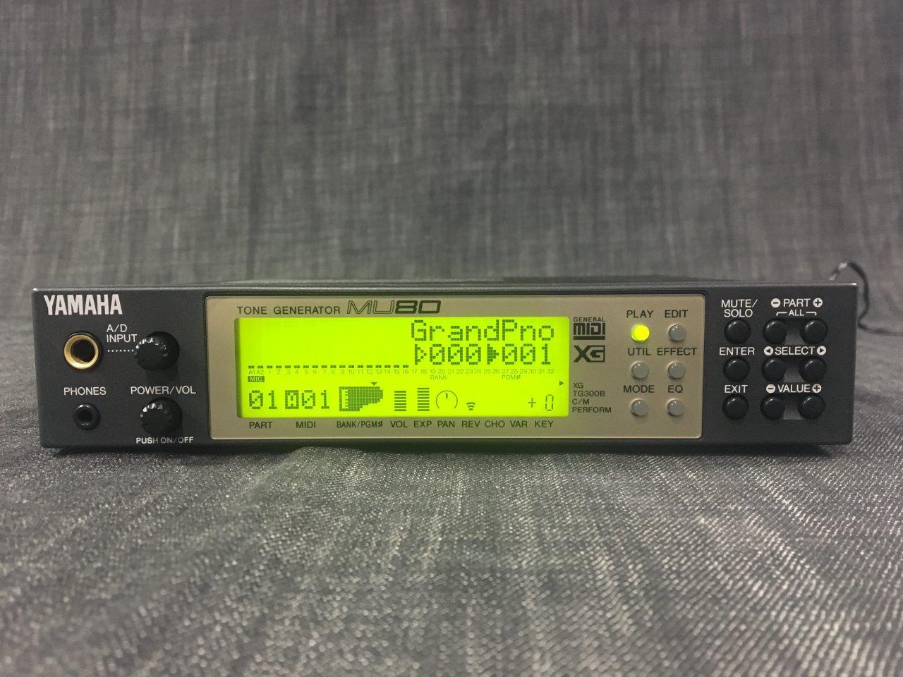 YAMAHA MU80 TONE GENERATOR（中古/送料無料）【楽器検索