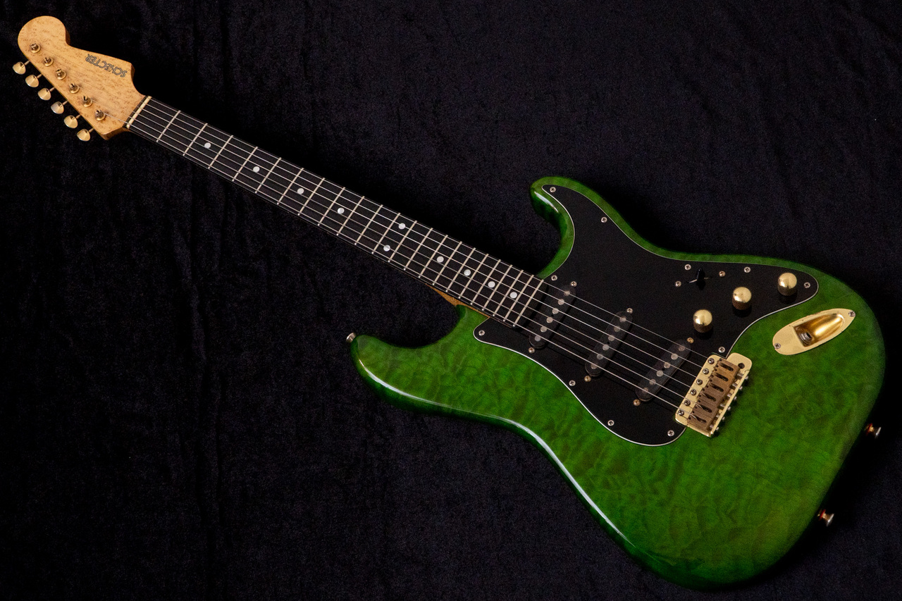 SCHECTER Custom ST Type Quilt Maple Body 1991 4,045kg #91446