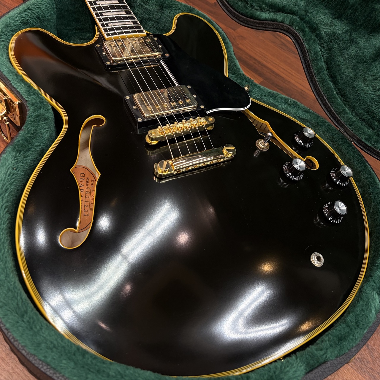 EDWARDS E-SA-CTM/Black (エドワーズ セミアコ)（中古）【楽器検索