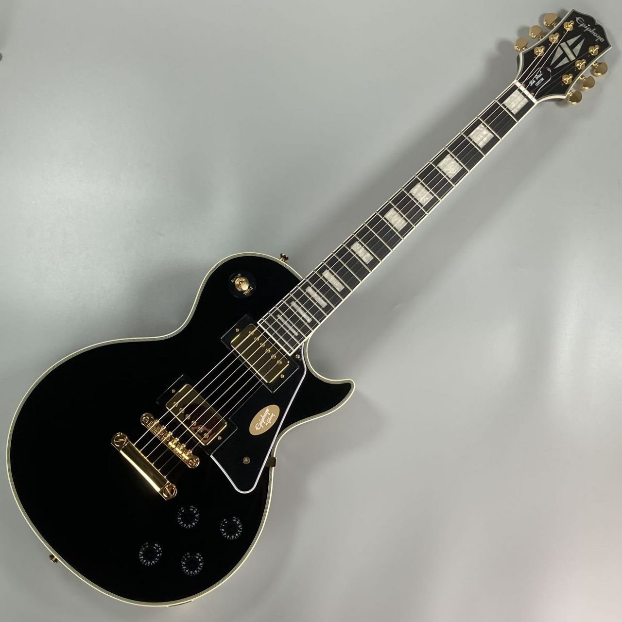 Epiphone Les Paul Custom Ebony エレキギター レスポール 【現物画像