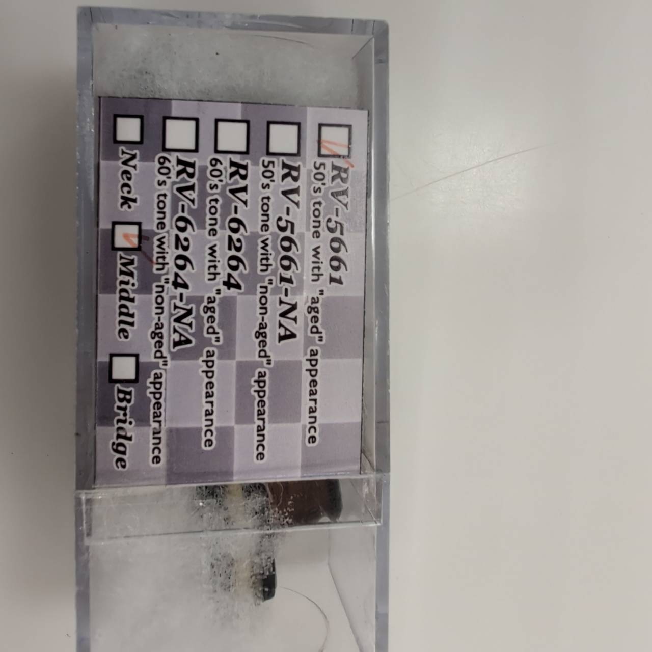 ギター raw vintage RV-5661-NA Raw Vintage RV-5661 Middle（新品特価/送料無料）【楽器検索デジマート】