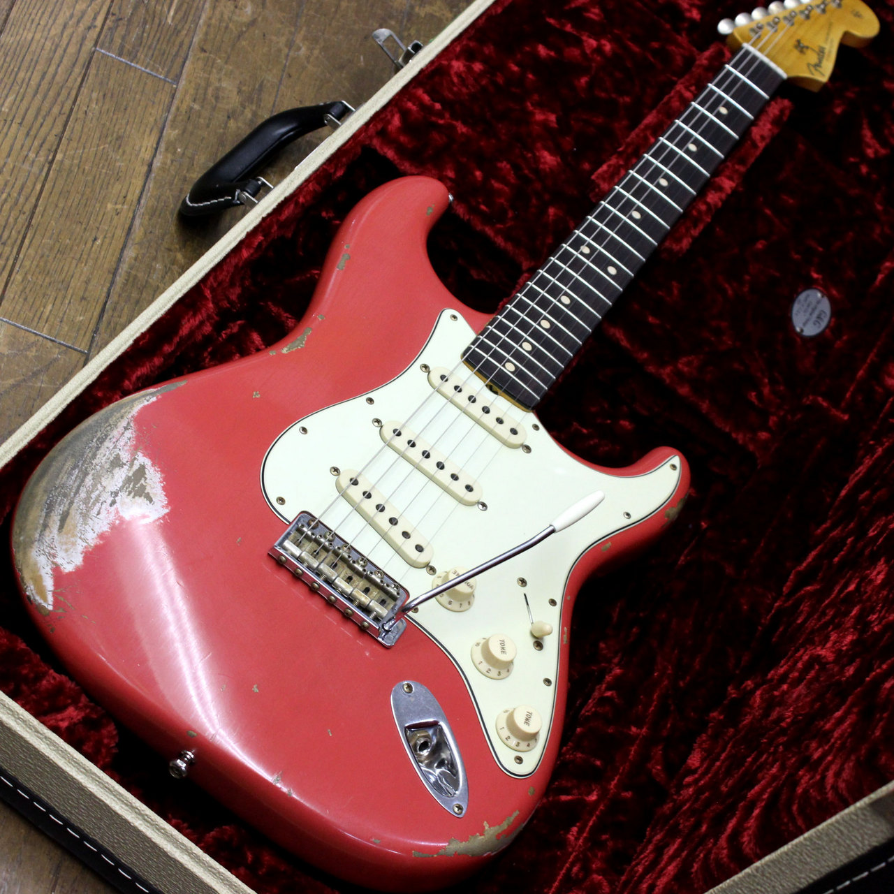 Fender Custom Shop LTD Heavt Relic 1963 Stratocaster Fiesta Red