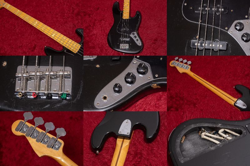 Fender Jazz Bass BLK 1981 4.960kg #S859651【委託品】【GIB横浜